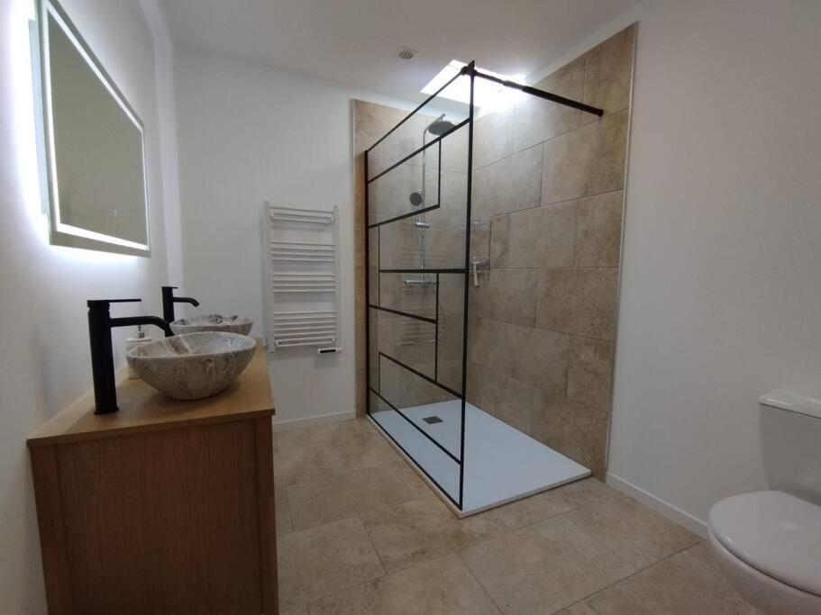 Appartement Avec Jardin Privatif Cuers Esterno foto